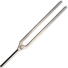 Tuning Forks, Aluminium Alloy, Set Of 5 Tuning Forks, C-128, C-256, C-512, C-1024, C-2048, W/ Case